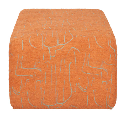 Zuo Nendo Bench Abstract Orange