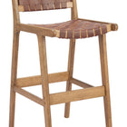 Zuo Feder Barstool (Set of 2) Brown