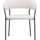 Zuo Josephine Dining Chair (Set of 2) Cream