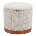 Zuo Fije Storage Ottoman Gray