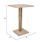 Zuo Wilou Bar Table Natural