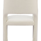 Zuo Minet Dining Chair Linen White