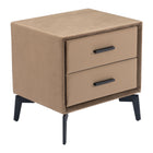 Zuo Montana Side Table Brown