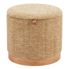 Zuo Fije Storage Ottoman Oat Yellow