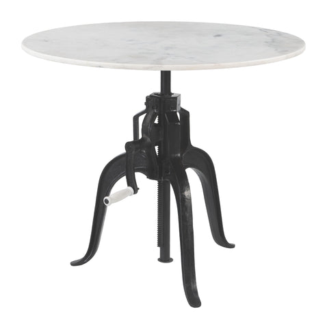 Zuo Mufid Bistro Table White & Black