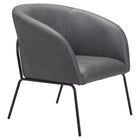 Zuo Quinten Accent Chair Vintage Gray