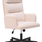 Zuo Sable Office Chair Ivory