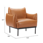 Zuo Sekil Accent Chair Brown