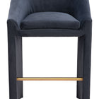 Zuo Emas Barstool Midnight Gray