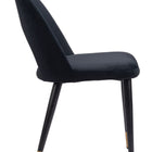 Zuo Menlo Dining Chair (Set of 2) Black