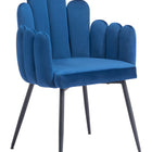 Zuo Noosa Dining Chair (Set of 2) Navy Blue