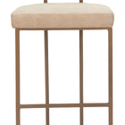 Zuo Velar Barstool (Set of 2) Beige