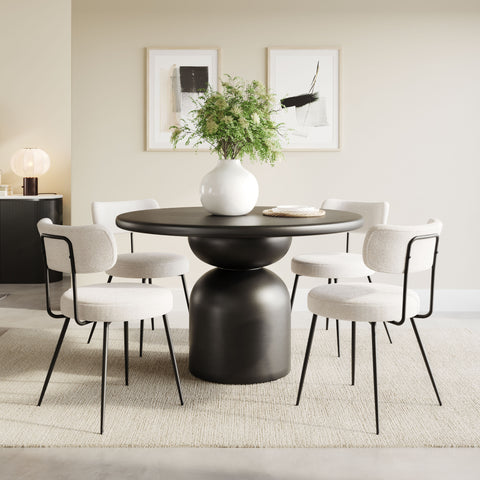 Zuo Blanca Dining Chair (Set of 2) Ivory