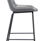 Zuo Byron Counter Stool Gray