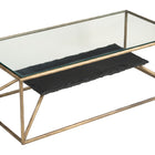Zuo Ranol Coffee Table Brass