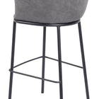 Zuo Garston Barstool Gray