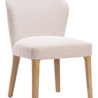 Zuo Mondstein Dining Chair (Set of 2) Ivory