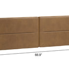 Zuo Cove Floating Queen Headboard Brown