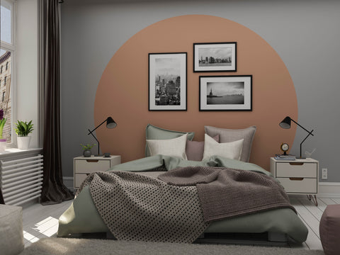 Manhattan Comfort Rockefeller Mid-Century Modern 20" Nightstand in Off White (2-Drawer) - Set of 2