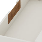 Manhattan Comfort Rockefeller Mid-Century Modern 35" Dresser in Off White (3-Drawer) - Set of 2 - 2-103GMC8