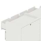 Manhattan Comfort Coney Mid-Century Modern 28" Nightstand in White (3-Drawer) - Set of 2