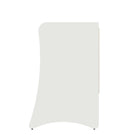 Manhattan Comfort Coney Mid-Century Modern 28" Nightstand in White (3-Drawer) - Set of 2