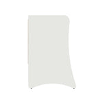 Manhattan Comfort Coney Mid-Century Modern 28" Nightstand in White (3-Drawer) - Set of 2