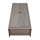 Manhattan Comfort Cornelia Modern 2-Piece Wardrobe Closet in Gray