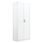 Manhattan Comfort Cornelia Modern 2-Piece Wardrobe Closet in White