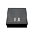 Manhattan Comfort Fortress Modern 30" Floating Garage Cabinet in Charcoal Gray - Set of 2