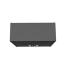 Manhattan Comfort Fortress Modern 30" Floating Garage Cabinet in Charcoal Gray - Set of 2