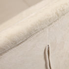 Manhattan Comfort Tulip Modern Velvet Swivel Lounge Chair in White - Set of 2