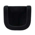 Manhattan Comfort Amirah Modern Velvet Lounge Chair in Black - Set of 2