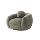 Manhattan Comfort Tribeca Mid-Century Modern 2-Piece Sofa Set in Olive Green