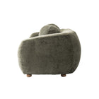 Manhattan Comfort Tribeca Mid-Century Modern 2-Piece Sofa Set in Olive Green