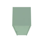 Manhattan Comfort Naomi Modern 2-Piece Metal Storage Cabinets in Sage Green