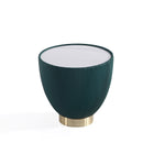 Manhattan Comfort Anderson Modern 2-Piece Coffee Table & End Table Set in Green - 2-AT01-GR