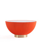 Manhattan Comfort Anderson Modern 2-Piece Coffee Table & End Table Set in Orange - 2-AT02-OR