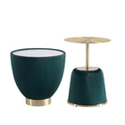 Manhattan Comfort Anderson Modern 2-Piece End Table in Green