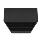 Manhattan Comfort Rivington Modern 40" Bookcase Cabinet in Black - Set of 2