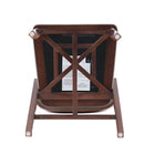 Manhattan Comfort Patricia Modern Wood Upholstered Counter Stool in Linen - Set of 2