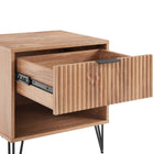 Manhattan Comfort Dumbo Modern 2-Piece Dresser Set in Golden Brown - 2-DB01-GB