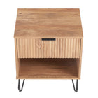 Manhattan Comfort Dumbo Modern 2-Piece Dresser Set in Golden Brown - 2-DB01-GB