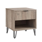 Manhattan Comfort Dumbo Modern 2-Piece Dresser Set in Rustic Gray - 2-DB01-GY