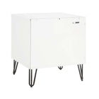 Manhattan Comfort Dumbo Modern 2-Piece Dresser Set in Rustic Gray and White - 2-DB01-WG