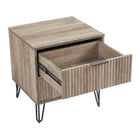 Manhattan Comfort Dumbo Modern 2-Piece Dresser Set in Rustic Gray - 2-DB02-GY