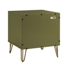 Manhattan Comfort Dumbo Modern 2-Piece Dresser Set in Olive Green - 2-DB02-OG