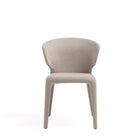 Manhattan Comfort Conrad Mid-Century Modern Upholstered Dining Chair in Wheat - Set of 4