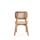 Manhattan Comfort Versailles Industry Chic Wood Dining Chair in Natural - Set of 4 - 2-DCCA01-NA - 2-DCCA01-NA