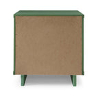 Manhattan Comfort Granville Modern 18" Nightstand in Sage Green (1-Drawer) - Set of 2